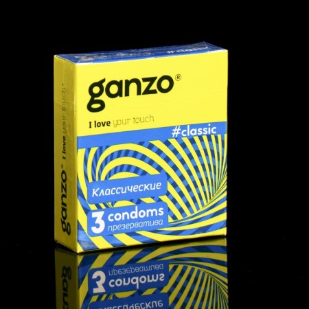 Ganzo condoms, classic, 3 pcs.-6