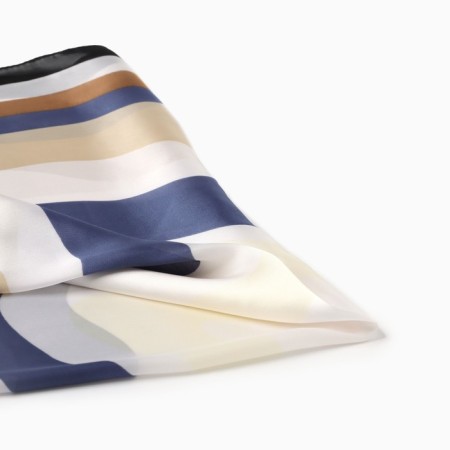 Women's scarf minku rr 70*70 cm, col. beige-1