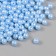 A set of beads "Pearls" d 6 mm, 250 grams, pale blue