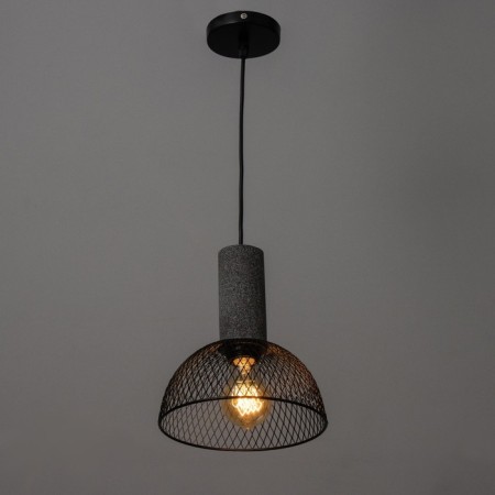 Bayerlux lamp "Courtney E27 40W Black 19x19x23-123cm-2