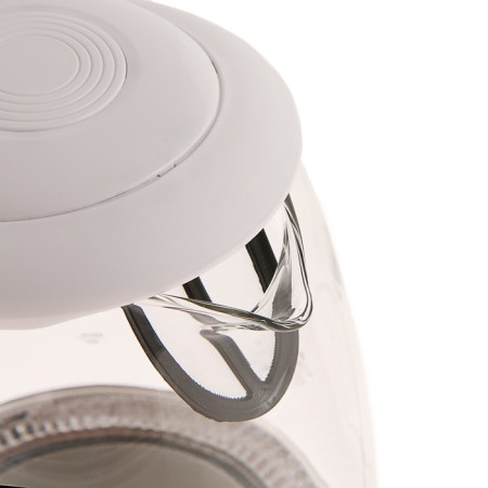 Electric kettle Energy E-262, glass, 1.7 l, 2200 watts, white-1