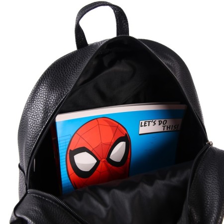 Open-leather backpack, 23 cm x 10 cm x 27 cm "Supider-Men", Spider-Man-5