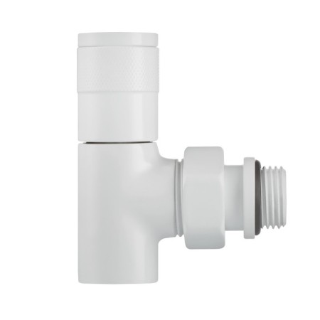 Set of design-valules Royal Thermo Piano, corner, 1/2 ", white-3