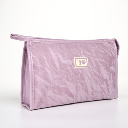 Lightning cosmetic bag, lilac color