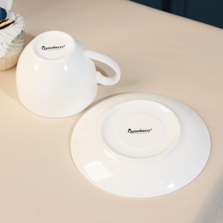 Porcelain Tea couple Barista, 200 ml, white-3