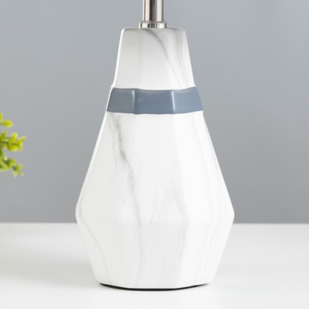 Iceedora table lamp E14 40W white-gray 23x23x40 cm Risalux-3