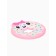 Silicone teething for teeth "Donut", pink/yellow color, crumb me