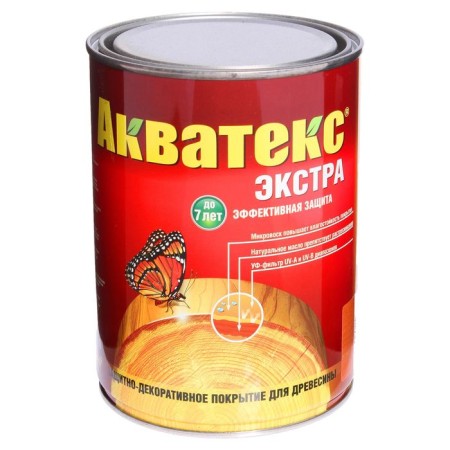 Protective-decorative coating for wood, pear, 0.8 liters