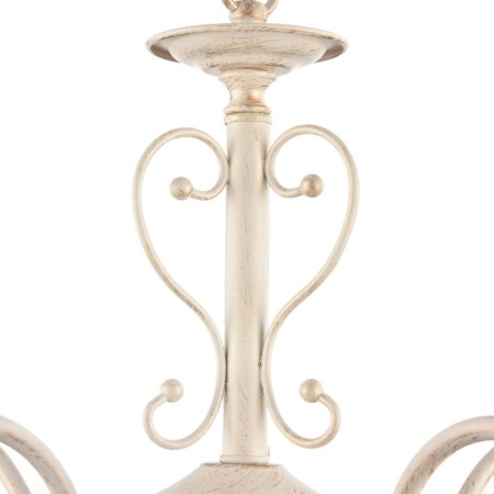 Caustra Freya Fr2566-PL-05-WG Benoit, 670x670x1535 mm, E27, 5x60W, cream color with gold-3