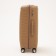 Middle suitcase 24 ", lightning department, code castle, 4 wheels, brown color
