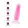 Anal sleeve "Pitches-fire", glowing in the dark, silicone, color transparent
