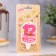 Candle for cake the number "Happy birthday" "12" Pink, 6.5 cm