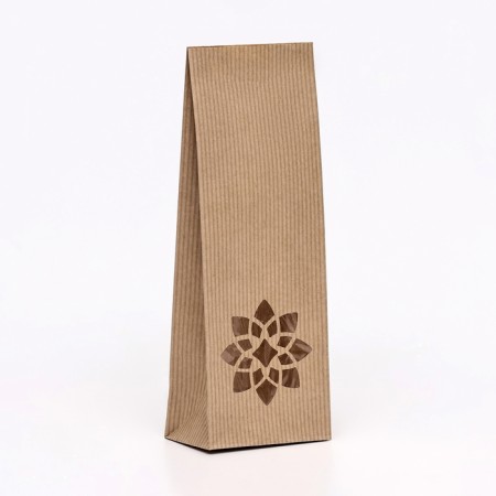 Paper package, packing, two -layer "kaleidoscope" 8 x 5 x 22.5 cm