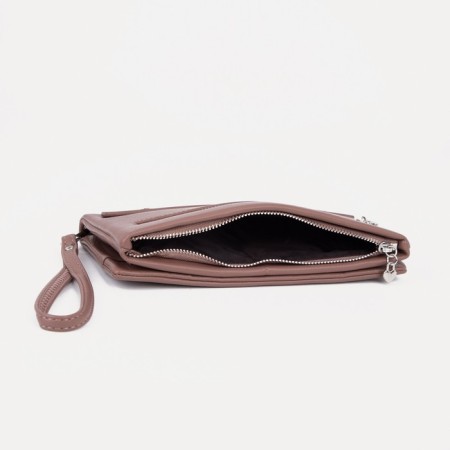 Women's wallet on magnets, pink color-2