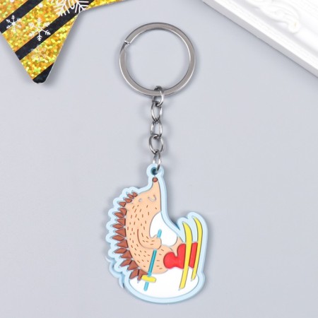 Trick Rubber "Hedgehog Skiing" 5.4x4 cm