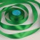 Satin tape, 25 mm × 33 ± 2 m, color green No. 019