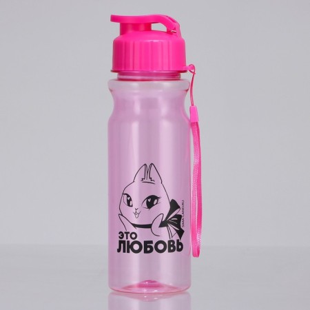 Water bottle "This is love", 600 ml-1