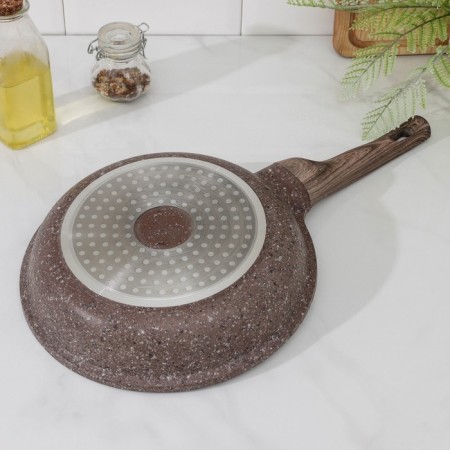 Nadoba Greta pan, anti -stick coating, D = 24 cm, brown color-2