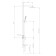 The shower system Timo Selene SX-3069/00sm (1113), built-in, chrome