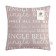 Jingle Bells pillow cover, 40*40 cm, 100 p/e, velor
