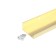 Handle Cappio RT001AU, l = 300, m/o 224, color satin gold