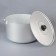 Aluminum pan, 15 l, metal cover