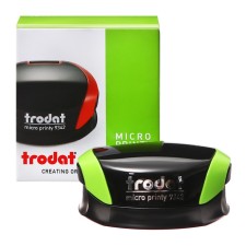 Pocket Pocket Trodat Micro Printy 9342, diameter 42 mm, light green body