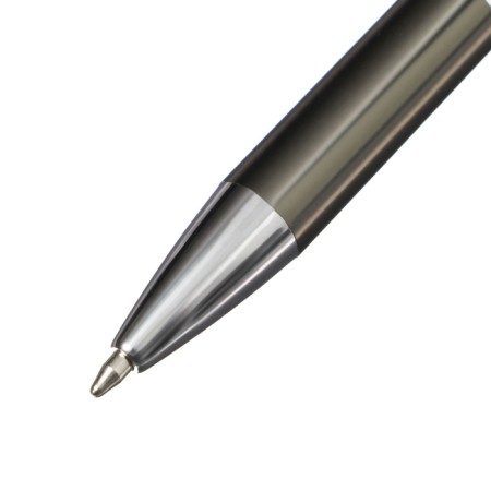 Gift, ballpoint, automatic "style" in a plastic case, New, gray-10