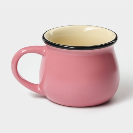 Ceramic "Dreams" mug, 250 ml, pattern and color mix-1
