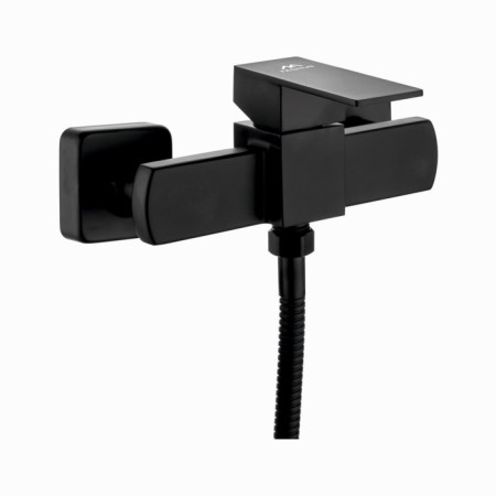 Shower mixer Fashun A52002-7, single-leaf, stainless steel, black