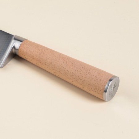 Knife Kitchen Saint -Home "Calabria", stainless steel, 18 cm, beige-4