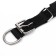 Collar "Comfort" Combined, 39 x 1.5 cm, Osh 26-33 cm, black