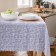 Bravo tablecloth 140x180 cm, blue color
