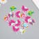 DECOR for Creativity EVA "Drawn butterflies" set of 12 pcs 10x13 cm