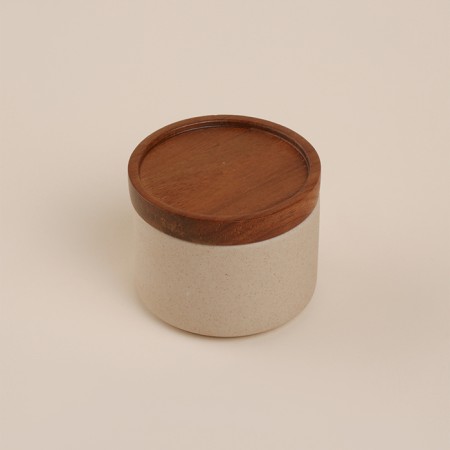 Bank for storing bulk products SL Home "Stun Forest", 220 ml, 8.7 × 5.7 cm, ceramic, white color-6