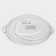 Form for baking and baking of heat -resistant glass Round shade, 1 l, d = 22 cm
