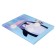 Universal diary for grades 1-11, 48 sheets “Penguin and ice cream”, hard cover, artificial leather, tinted block 70 g/m2