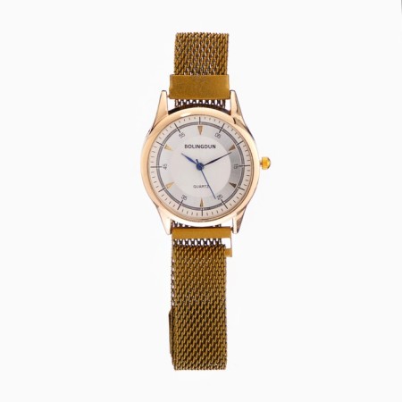 Women's gift set BolingDun 2 in 1: Watch, earrings, d-3.1 cm-3
