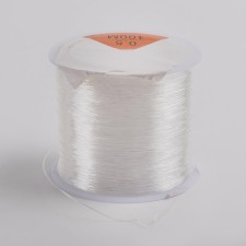 Silicone thread (elastic band) d = 0.5 mm, l = 100 m, transparent
