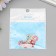 Decor for creativity Metal "Red Label" silver, enamel 1.6x1.1 cm