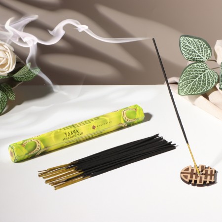 Incense "luck", 20 sticks in packaging, hexagon