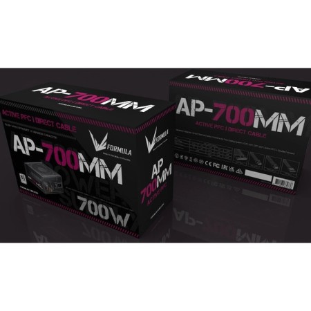 Formula ATX 700W AP-700mm 80 Plus White (20+4pin) APFC 120mm FAN 6XSATA RTL-4