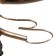 Camilla 5x40W lamp E27 Gold 56x56x23cm