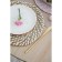 Serving napkin on the table “Sun”, d = 30 cm, white color