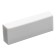 Rectangular white eraser in a plastic sliding holder, a spare eraser, in a blister, mix