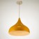Lamp Bayerlux "Dome" 1x60W E27 yellow 31x31x31 cm