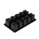 Greengo seedling cassette on 10 cells, 100 ml, plastic, black, 25 × 14 × 5 cm