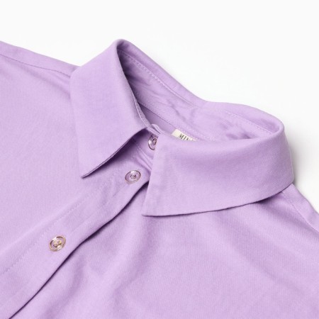 Female set (shirt, trousers) minku lilac color, river 44-11
