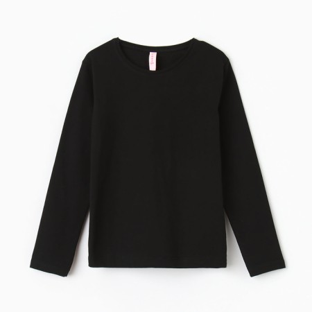 Longslit for a girl, black color, height 116 cm