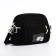 Youth bag with zipper, black color